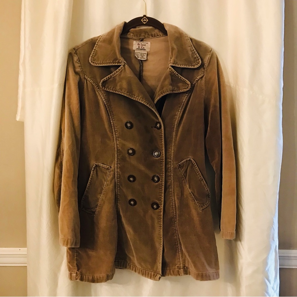 At Last & Co vintage 100% Algodon Jacket
